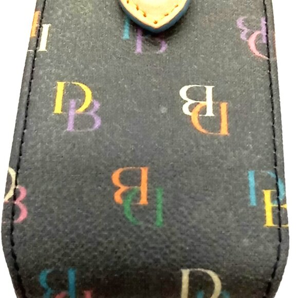 Dooney & Bourke Vintage cell phone case key holder Logo Pink Heart 4”x2”1” - Picture 9 of 9